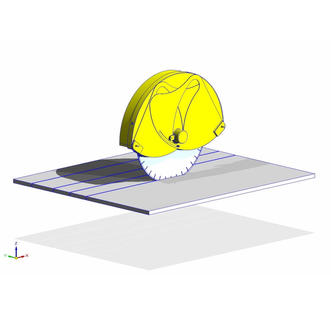 Achilli AMS Portable Bench Saw
