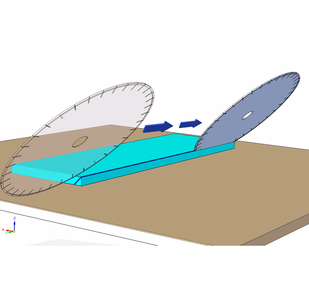Achilli AMS Portable Bench Saw